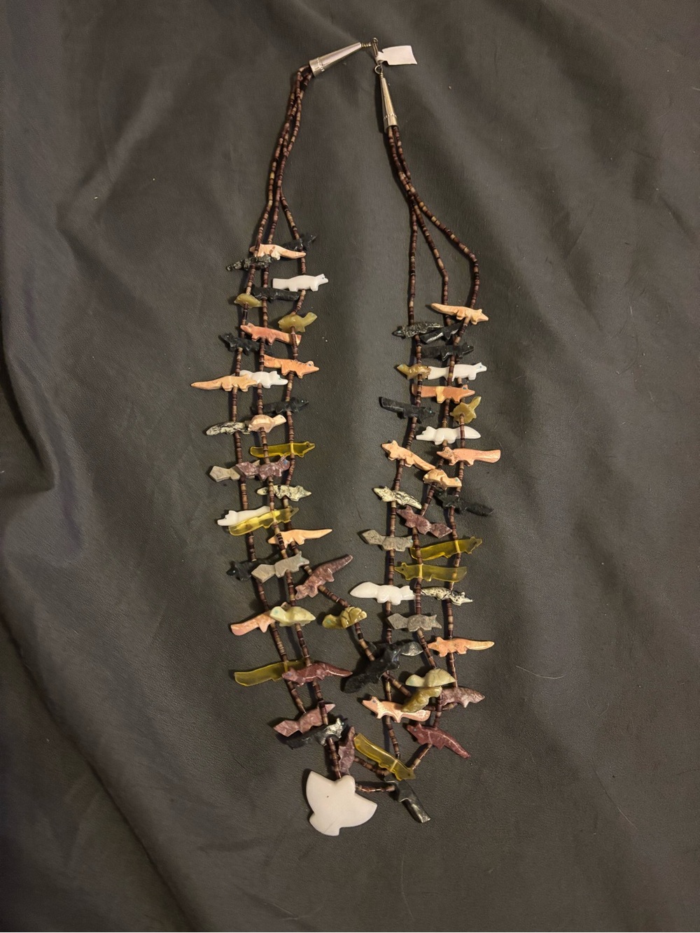 Vintage Zuni 1970 Fetish necklace